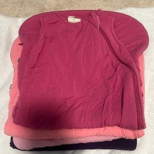 BUNDLE 4- Kyte Baby sleep sacks 1.0 tog, size small